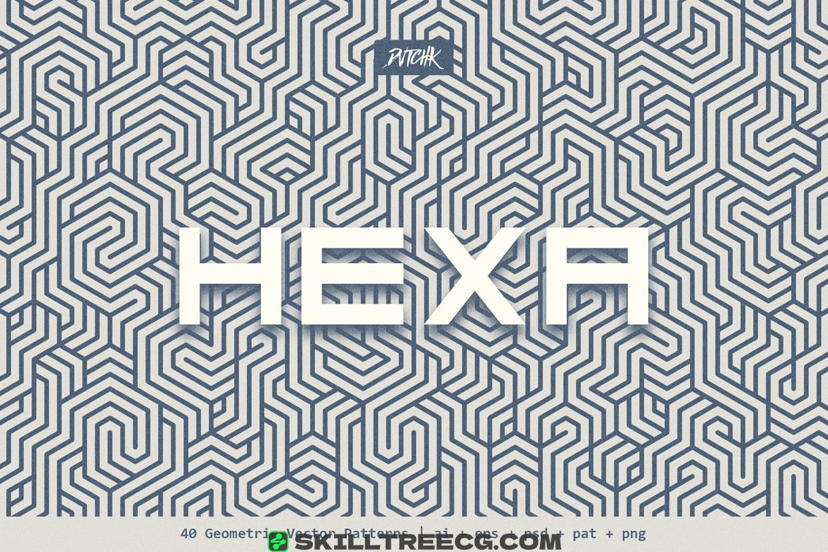 Hexa | Geometric Vector Patterns（646264）-技能树